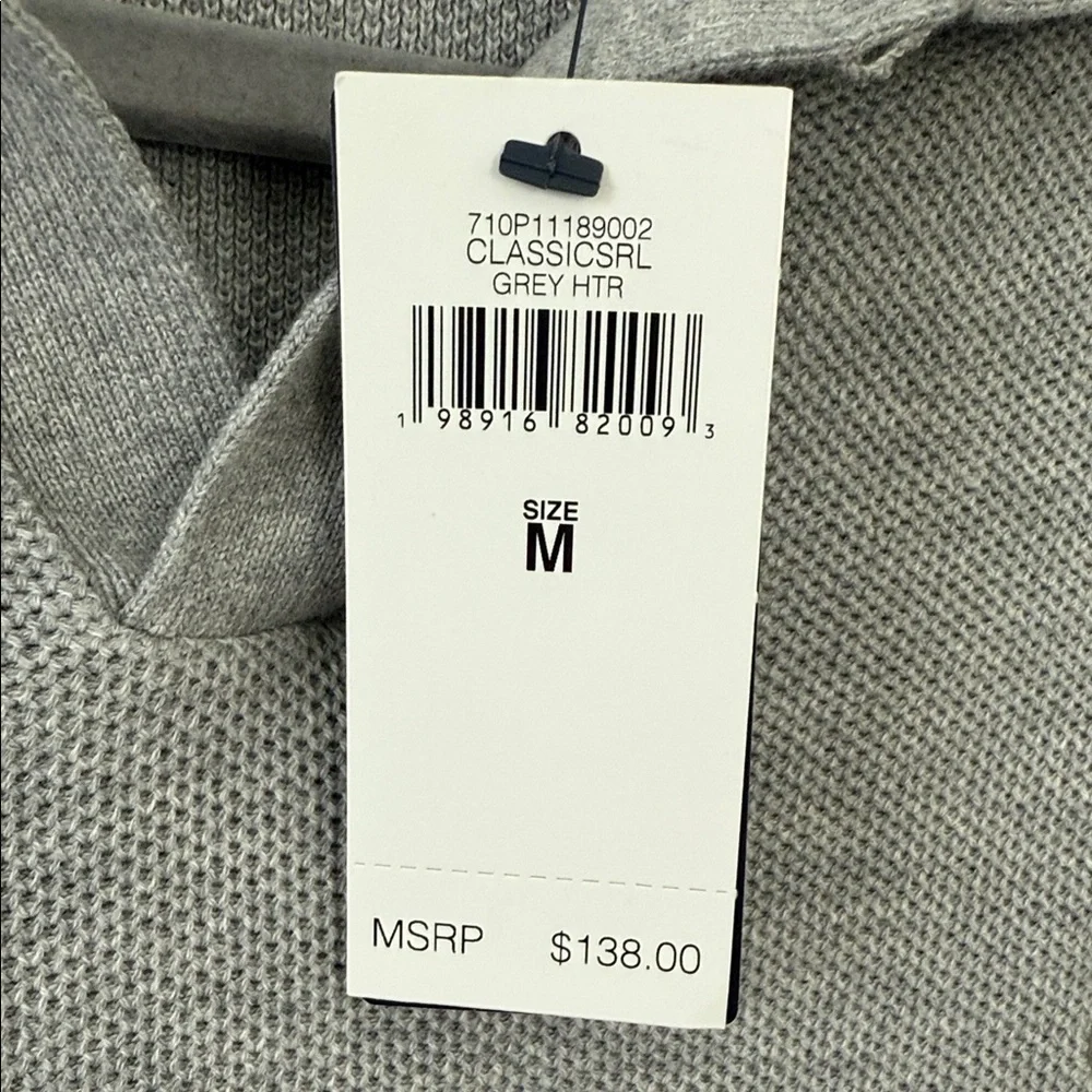 Polo Ralph Lauren Gray Knit Sweater | NWT | MSRP $138 | Size M